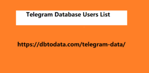  Telegram Data 