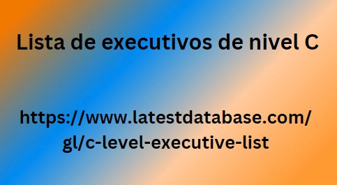 Lista de executivos de nivel C