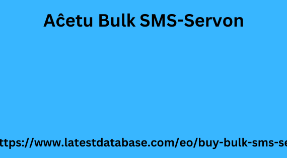 Aĉetu Bulk SMS-Servon