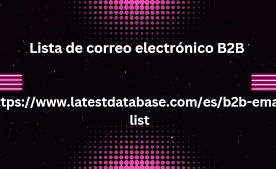 Lista de correo electrónico B2B