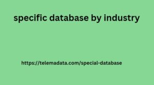 specific database by industry