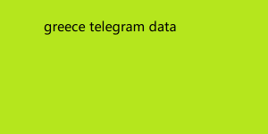 greece telegram data