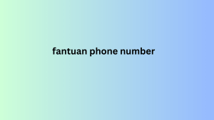 fantuan phone number