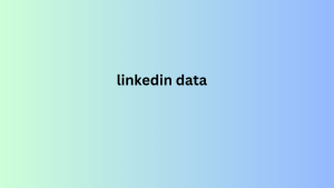 6 linkedin data