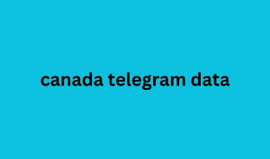 canada telegram data