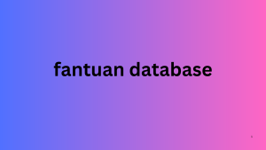 fantuan database 