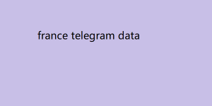 france telegram data 