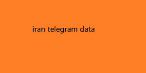 iran telegram data 