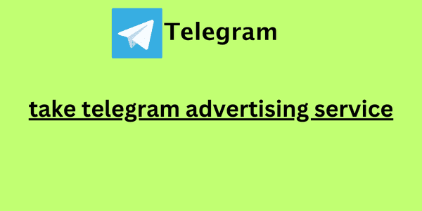 take telegram advertising service